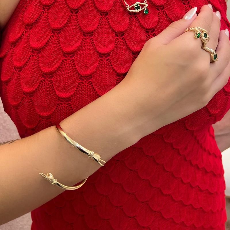 Bracelete Femme Banho Ouro e Ródio