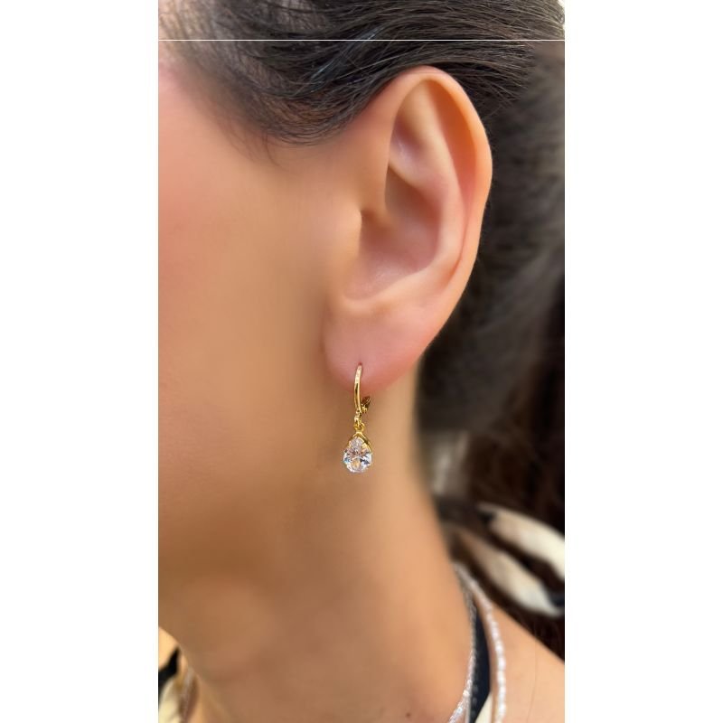 Brinco Day By Day Gotinha Color Cristal