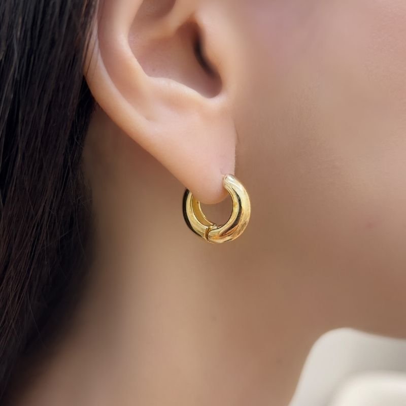Brinco de Argola Liso Click