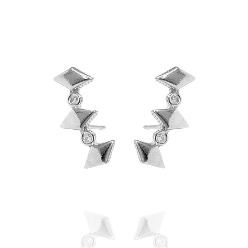 Brinco Ear Cuff Baby Allure Ouro e Ródio