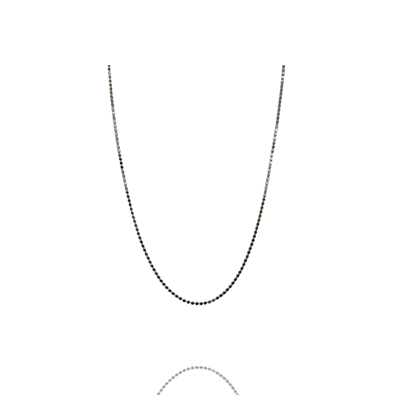 Colar Bolinhas Achatadas