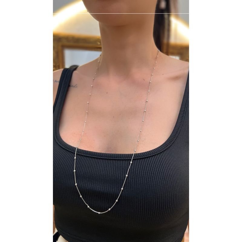 Colar Bolinhas Espaçadas