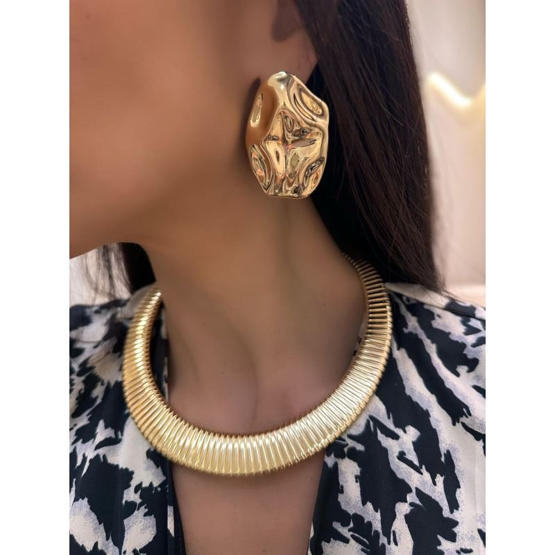 Colar Esplendor Banho Ouro