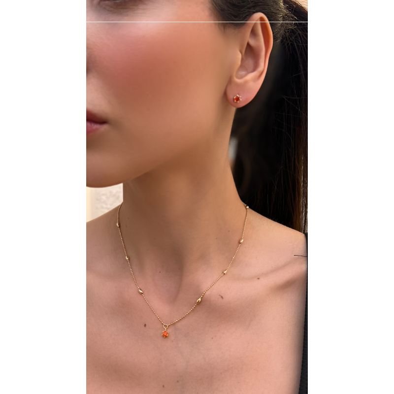 Conjunto Ponto de Luz Color Coral