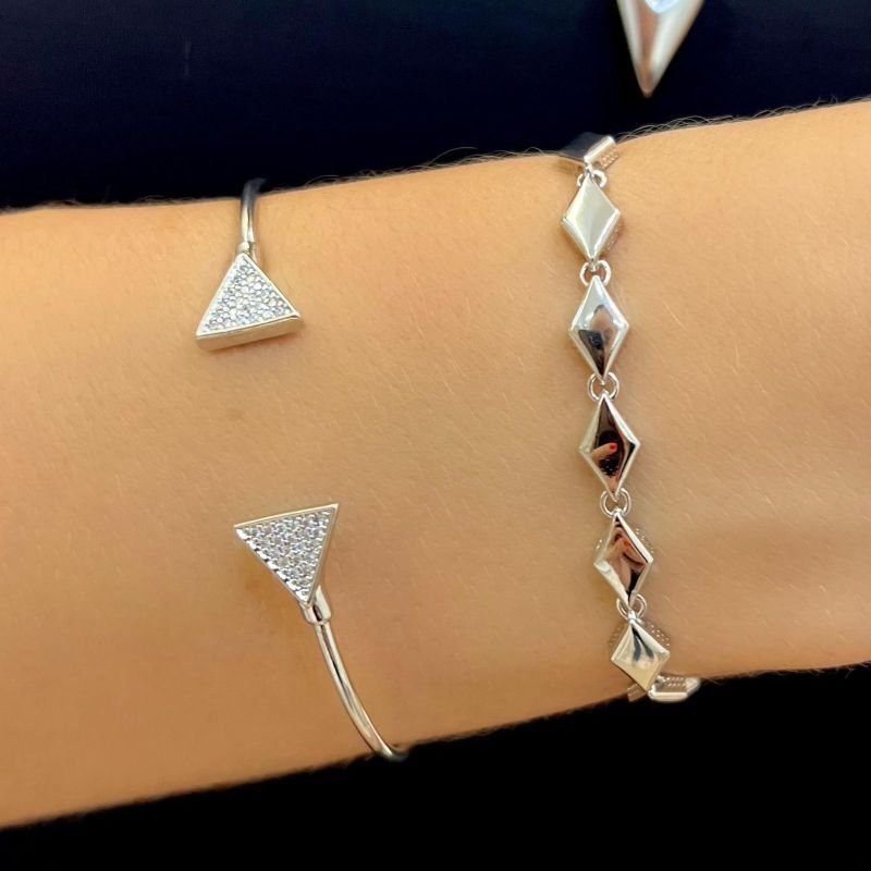 Pulseira Allure Ouro e Ródio