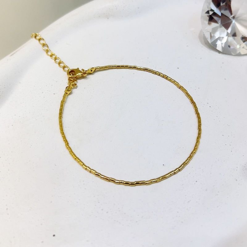Pulseira Canutilho Mon Amour Ouro